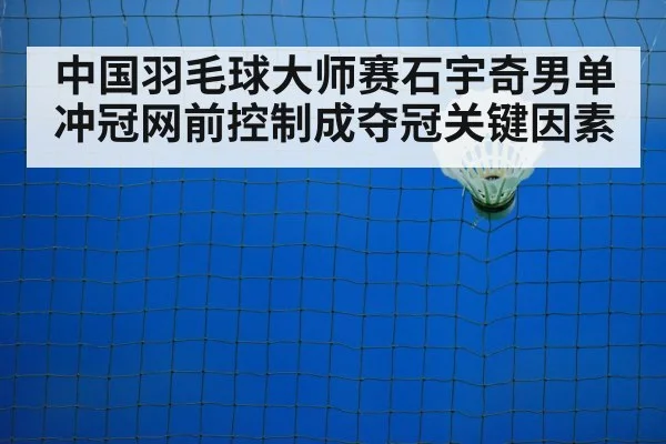 badminton net shot closeup